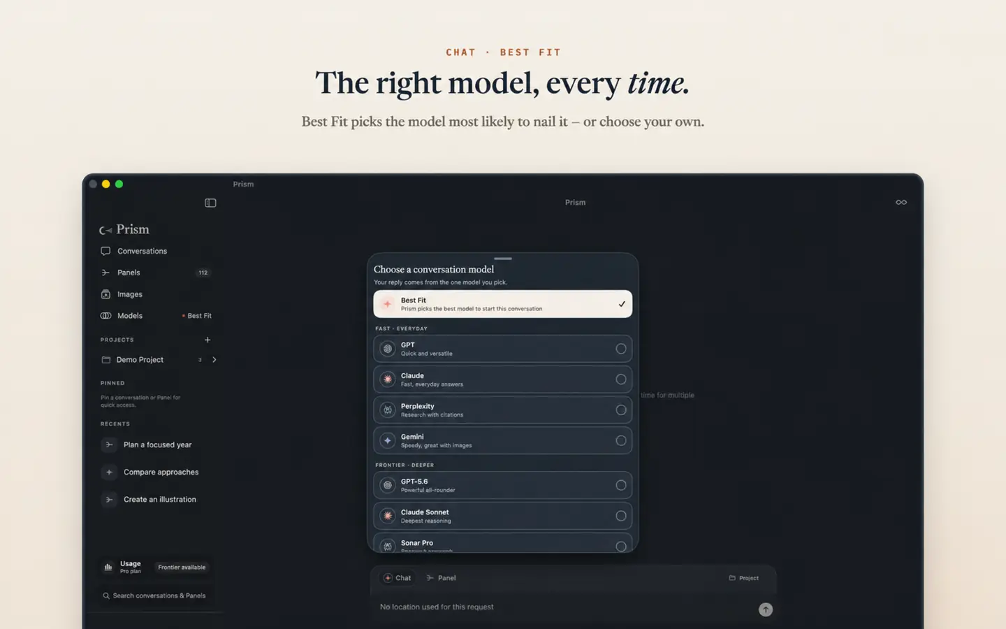 Prism Best Fit model selection running on Mac